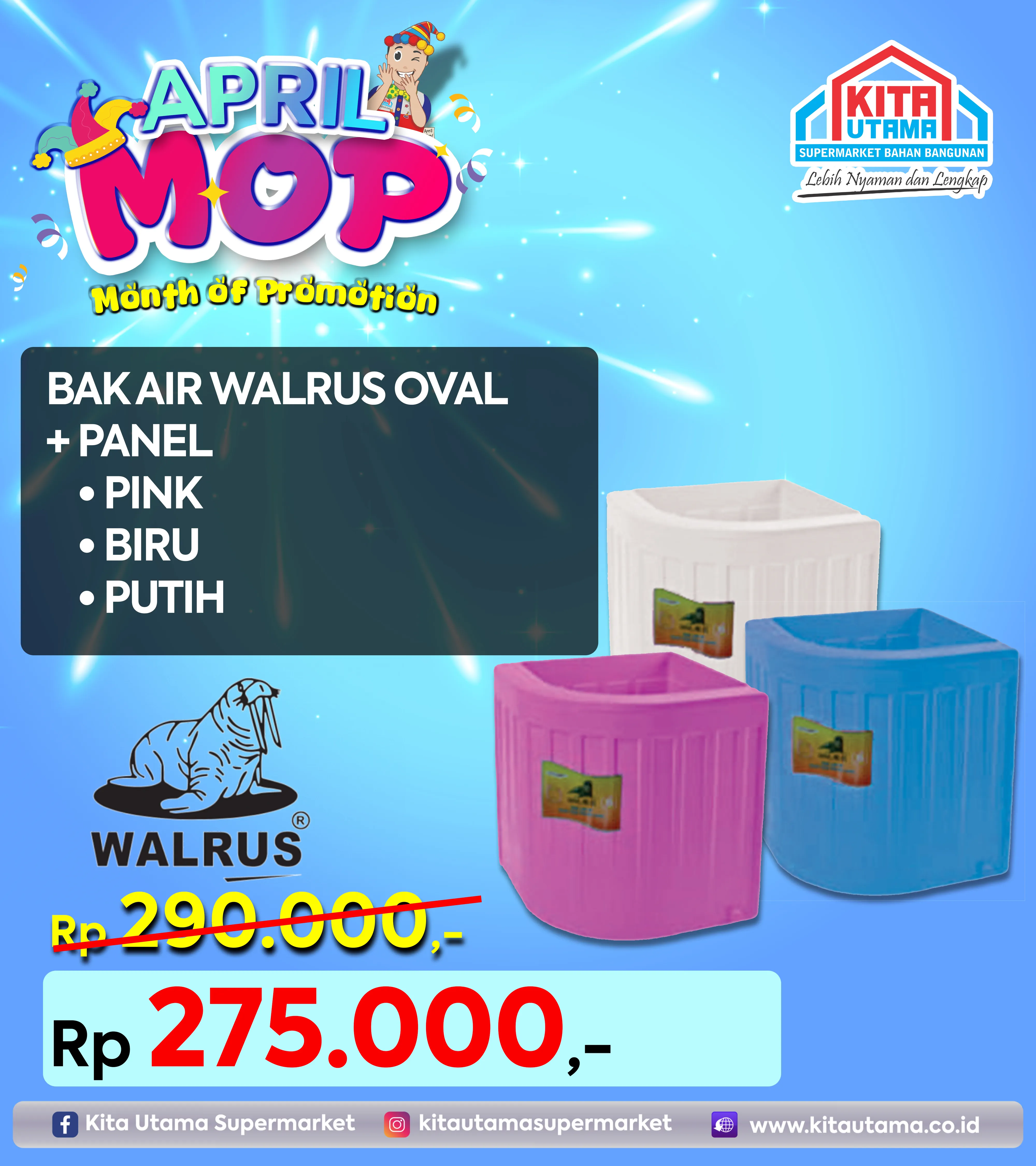 Kita Utama Supermarket Bahan Bangunan